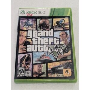 Grand Theft Auto V (Xbox 360, 2013) Complete 2-Disc Set